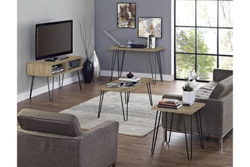 Owen Skrivbord 102 cm Natur/Svart - Dorel Home - Möbler - Bord & matgrupper - Kontorsbord - Skrivbord