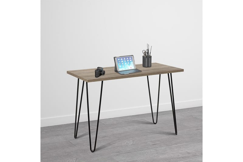 Owen Skrivbord 102 cm Natur/Svart - Dorel Home - Möbler - Bord & matgrupper - Kontorsbord - Skrivbord
