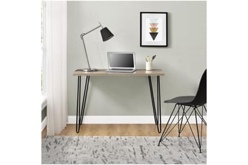 Owen Skrivbord 102 cm Natur/Svart - Dorel Home - Möbler - Bord & matgrupper - Kontorsbord - Skrivbord
