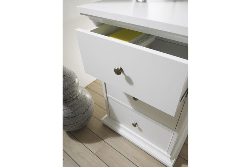 Paris Skrivbord 130 cm - Vit - Möbler - Bord & matgrupper - Kontorsbord - Skrivbord