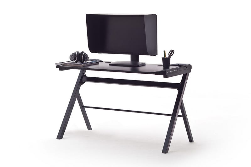 Pernia Basic 3 Gaming Skrivbord 120 cm - Svart - Skrivbord - Datorbord