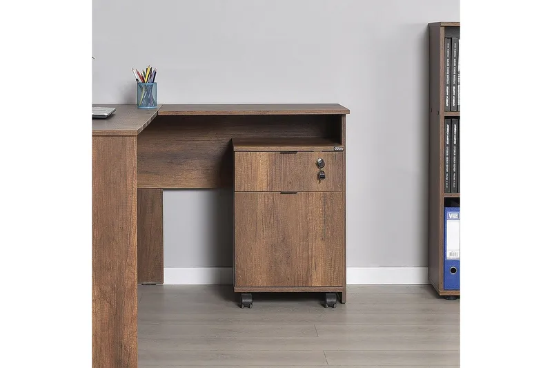 Skrivbord Quelanwich Valnöt - Valnöt - Möbler - Bord & matgrupper - Kontorsbord - Skrivbord