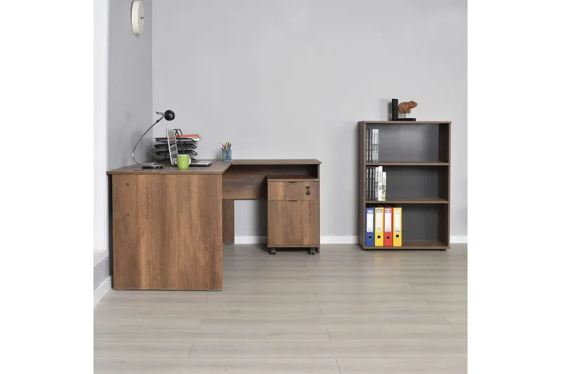 Skrivbord Quelanwich Valnöt - Valnöt - Möbler - Bord & matgrupper - Kontorsbord - Skrivbord