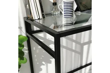 Sabani Skrivbord 100 cm - Glas/Svart - Möbler - Bord & matgrupper - Kontorsbord - Skrivbord