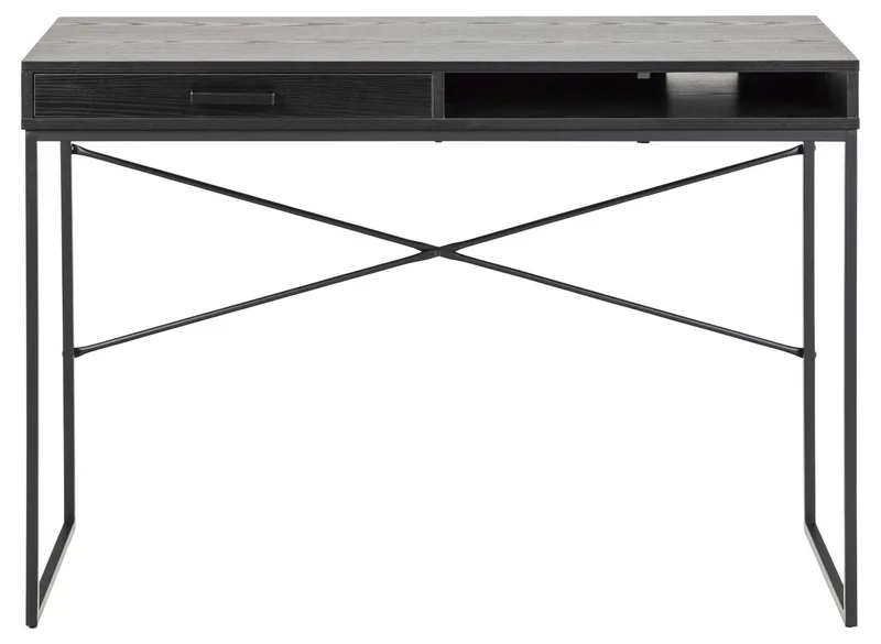 Skrivbord Seaford 110x45x75 cm - Svart - Möbler - Bord & matgrupper - Kontorsbord - Skrivbord