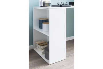 Shuping Skrivbord 120 cm med Förvaring Hyllor - Vit - Möbler - Bord & matgrupper - Kontorsbord - Skrivbord