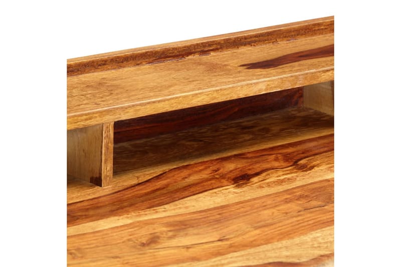 Skrivbord 115x50x85 cm massivt sheshamträ - Brun - Möbler - Bord & matgrupper - Kontorsbord - Skrivbord