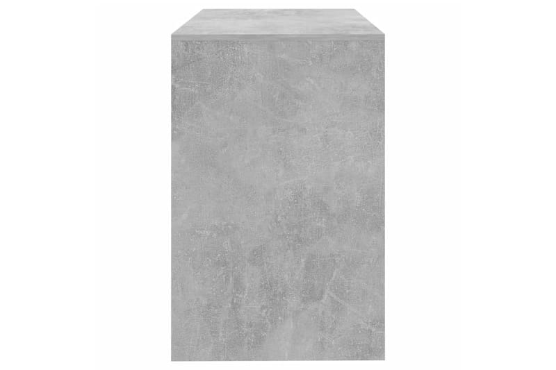 Skrivbord betonggrå 101x50x76,5 cm spånskiva - Grå - Möbler - Bord & matgrupper - Kontorsbord - Skrivbord