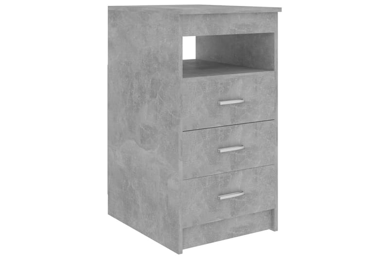 Skrivbord betonggrå 140x50x76 cm spånskiva - Grå - Möbler - Bord & matgrupper - Kontorsbord - Skrivbord