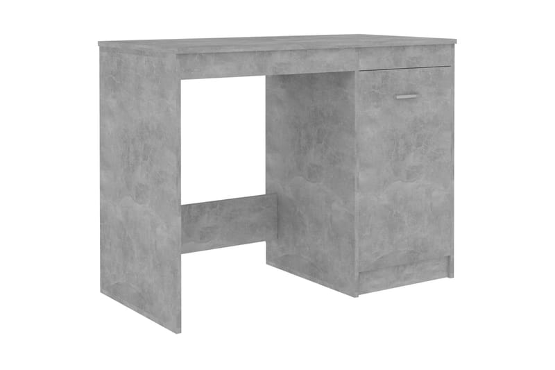 Skrivbord betonggrå 140x50x76 cm spånskiva - Grå - Möbler - Bord & matgrupper - Kontorsbord - Skrivbord