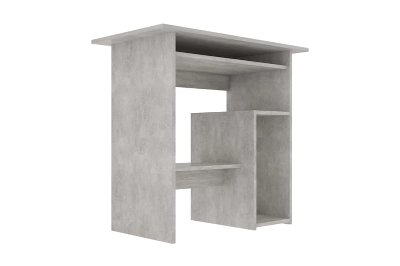 Skrivbord betonggrå 80x45x74 cm spånskiva - Grå - Möbler - Bord & matgrupper - Kontorsbord - Skrivbord
