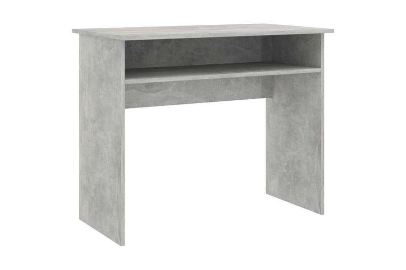 Skrivbord betonggrå 90x50x74 cm spånskiva - Grå - Möbler - Bord & matgrupper - Kontorsbord - Skrivbord