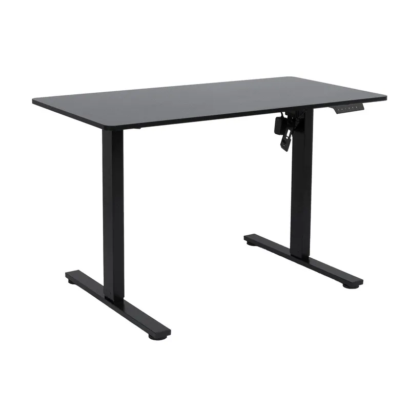 Skrivbord Ergo Fit med 1 motor 120x60x71,5-116 cm - Svart - Möbler - Bord & matgrupper - Kontorsbord - Skrivbord - Höj och sänkbart skrivbord