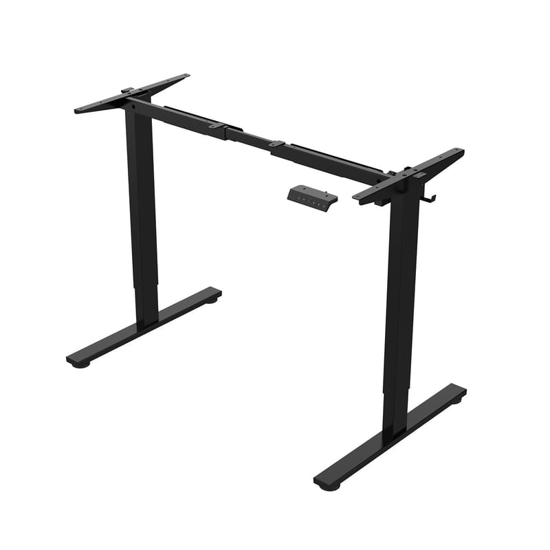 Skrivbord Ergo Fit med 1 motor 120x60x71,5-116 cm - Svart - Möbler - Bord & matgrupper - Kontorsbord - Skrivbord - Höj och sänkbart skrivbord