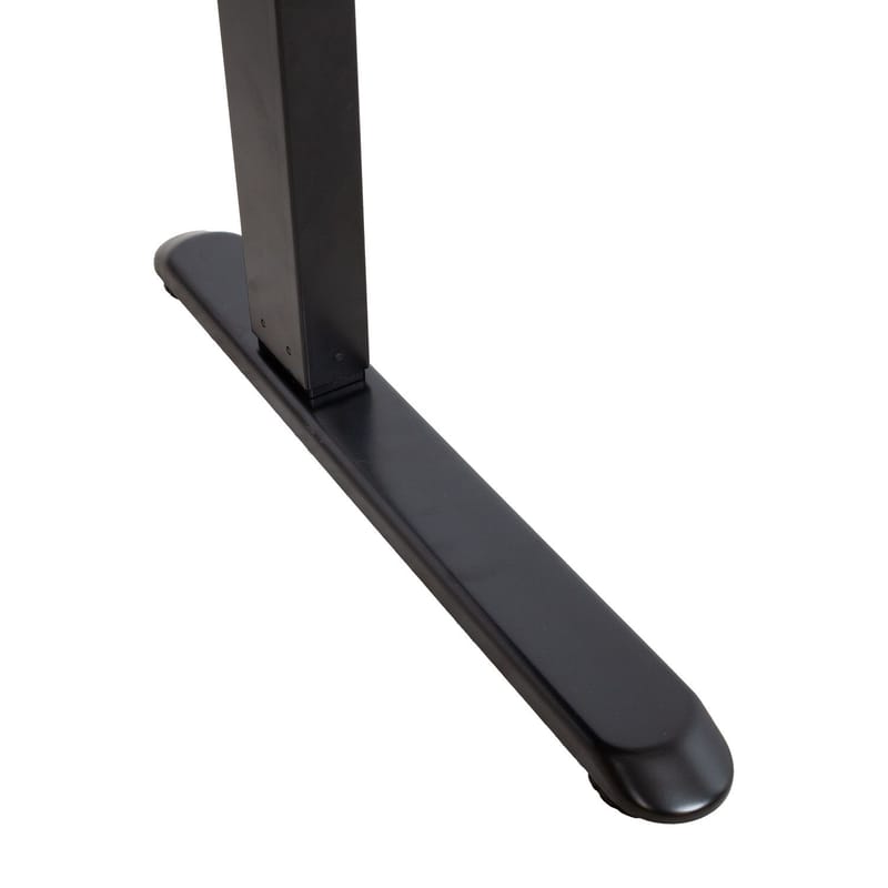 Skrivbord Ergo Fit med 1 motor 122x62x73,5–118 cm - Svart - Möbler - Bord & matgrupper - Kontorsbord - Skrivbord - Höj och sänkbart skrivbord