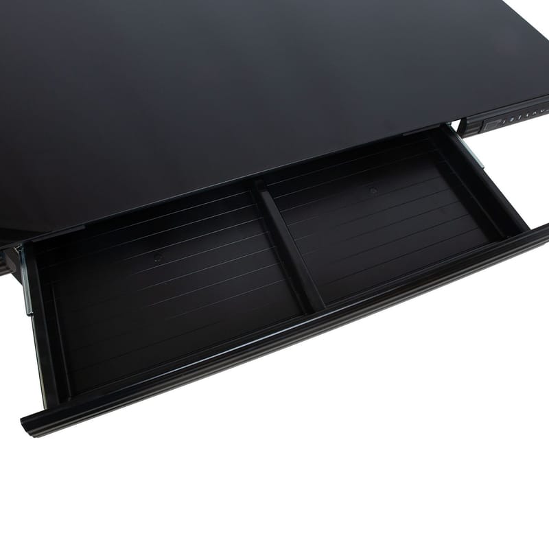Skrivbord Ergo Fit med 1 motor 122x62x73,5–118 cm - Svart - Möbler - Bord & matgrupper - Kontorsbord - Skrivbord - Höj och sänkbart skrivbord