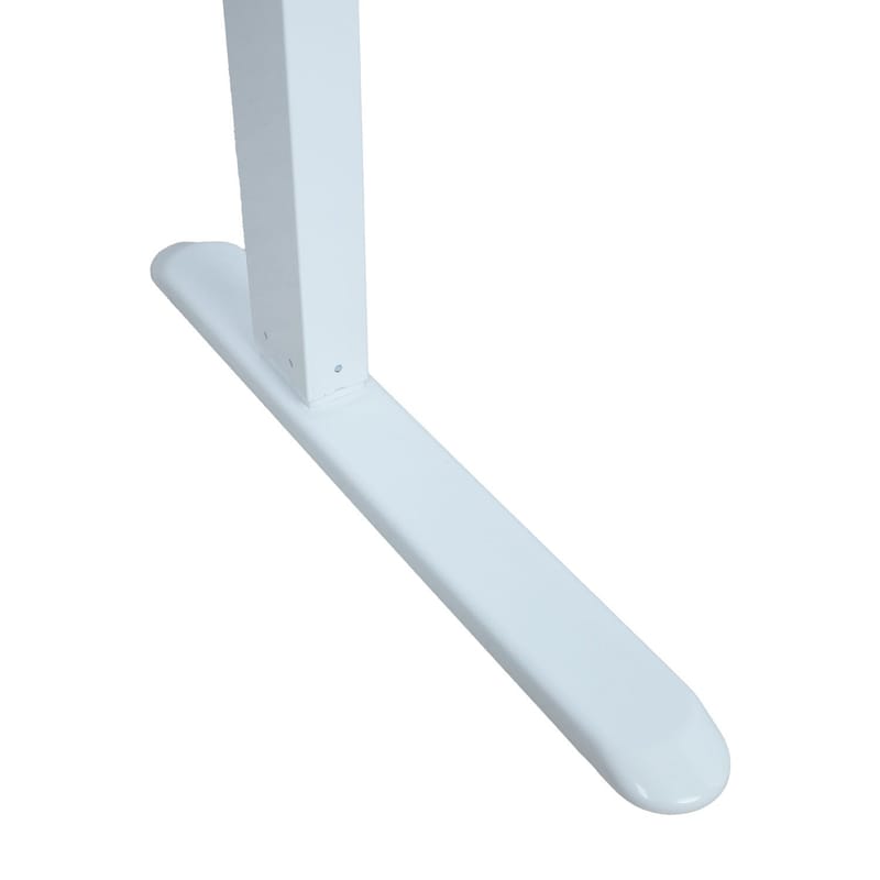 Skrivbord Ergo Fit med 1 motor 122x62x73,5–118 cm - Vit - Möbler - Bord & matgrupper - Kontorsbord - Skrivbord - Höj och sänkbart skrivbord