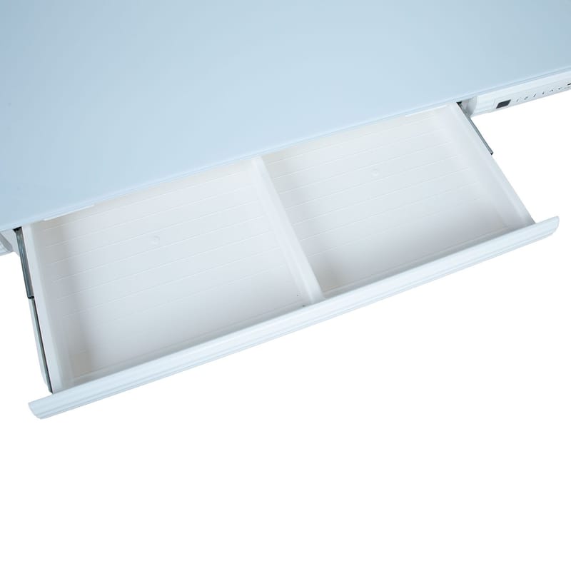 Skrivbord Ergo Fit med 1 motor 122x62x73,5–118 cm - Vit - Möbler - Bord & matgrupper - Kontorsbord - Skrivbord - Höj och sänkbart skrivbord