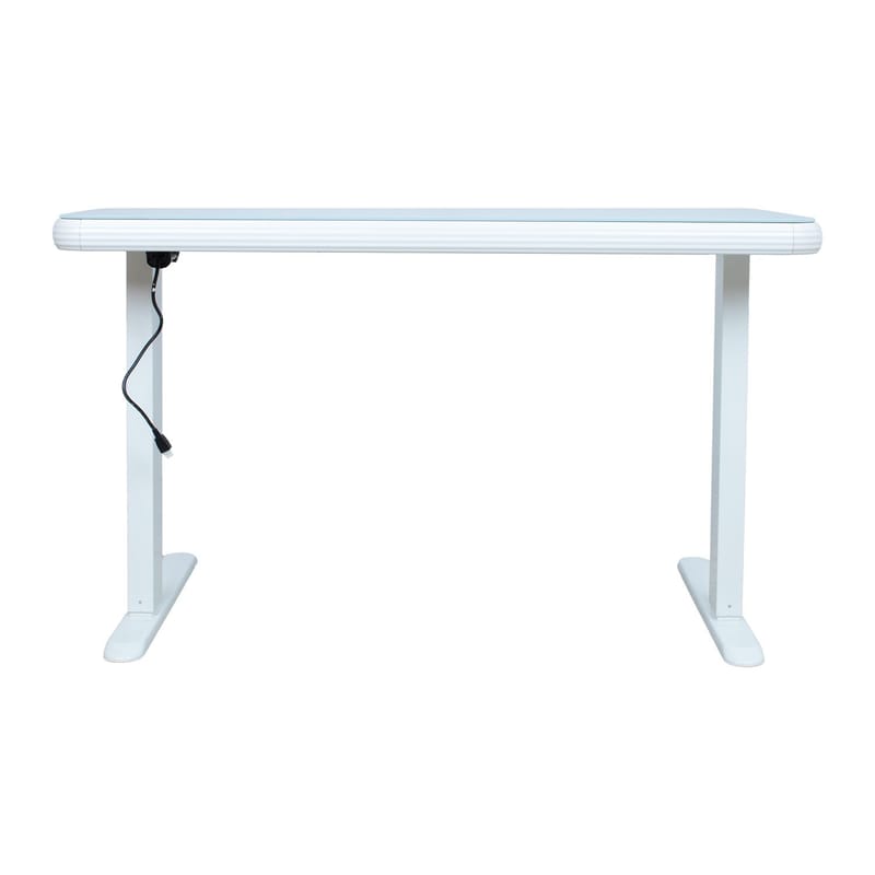 Skrivbord Ergo Fit med 1 motor 122x62x73,5–118 cm - Vit - Möbler - Bord & matgrupper - Kontorsbord - Skrivbord - Höj och sänkbart skrivbord