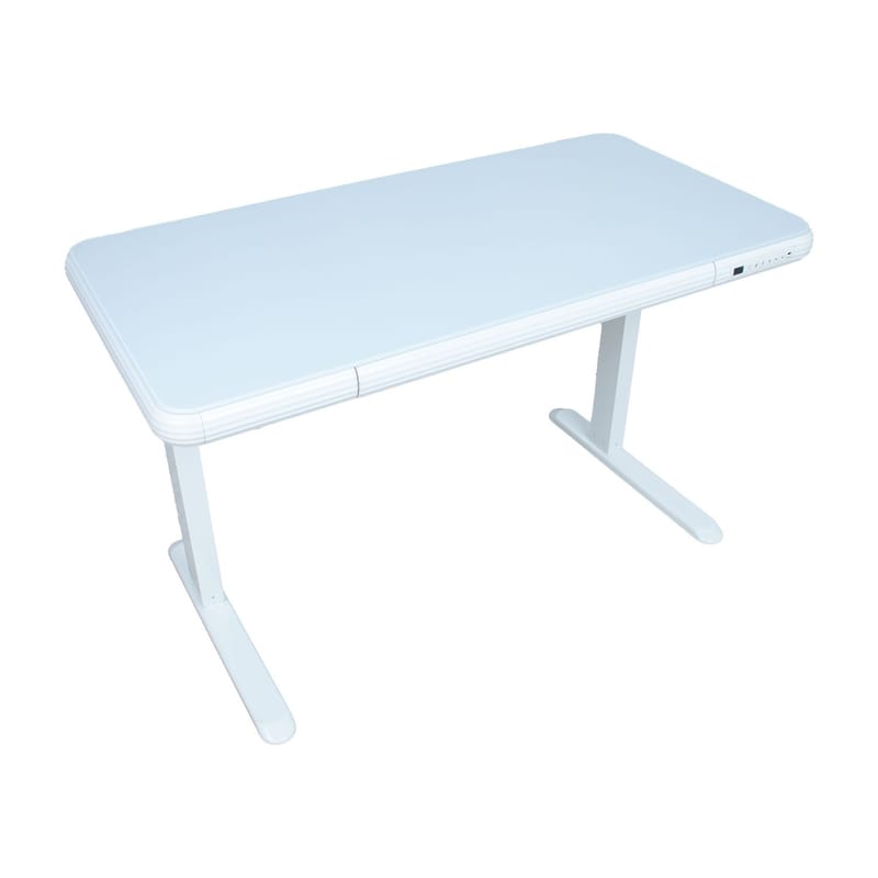 Skrivbord Ergo Fit med 1 motor 122x62x73,5–118 cm - Vit - Möbler - Bord & matgrupper - Kontorsbord - Skrivbord - Höj och sänkbart skrivbord