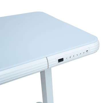 Skrivbord Ergo Fit med 1 motor 122x62x73,5–118 cm - Vit - Möbler - Bord & matgrupper - Kontorsbord - Skrivbord - Höj och sänkbart skrivbord
