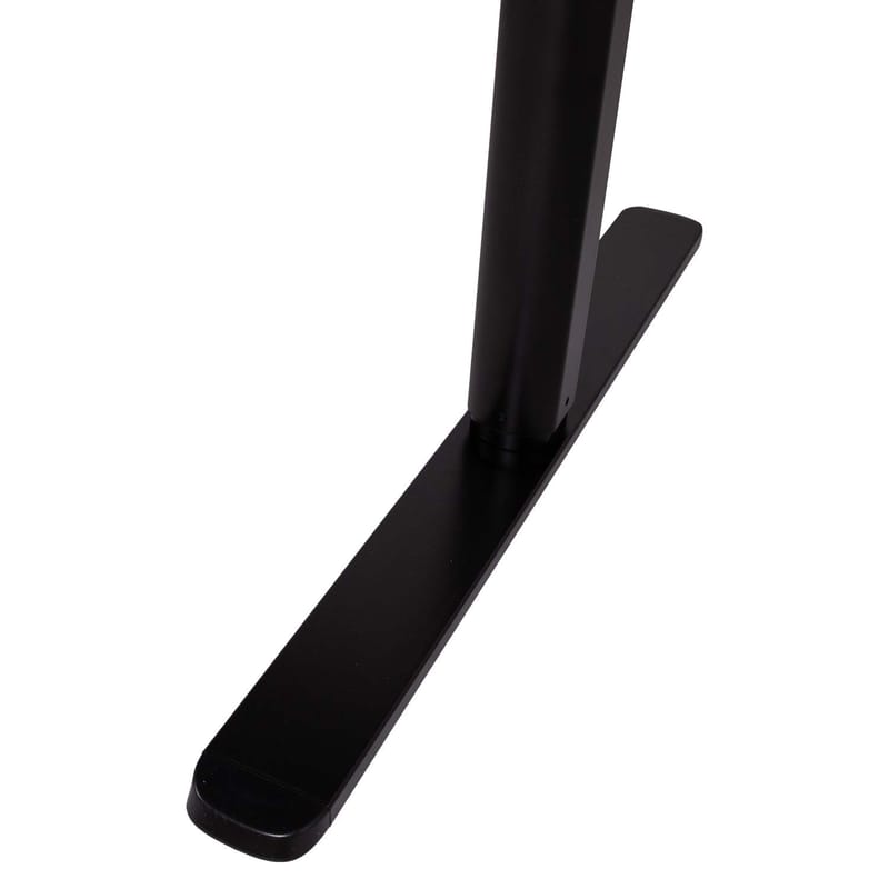 Skrivbord Ergo Light med 1 motor 120x60x72,5-117,5 cm - Svart - Möbler - Bord & matgrupper - Kontorsbord - Skrivbord - Höj och sänkbart skrivbord