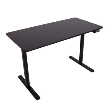 Skrivbord Ergo Light med 1 motor 120x60x72,5-117,5 cm - Svart - Möbler - Bord & matgrupper - Kontorsbord - Skrivbord - Höj och sänkbart skrivbord