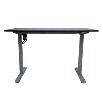 Skrivbord Ergo Light med 1 motor 120x60x73–118 cm - svart/silvergrå - Möbler - Bord & matgrupper - Kontorsbord - Skrivbord - Höj och sänkbart skrivbord