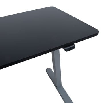 Skrivbord Ergo Light med 1 motor 120x60x73–118 cm - svart/silvergrå - Möbler - Bord & matgrupper - Kontorsbord - Skrivbord - Höj och sänkbart skrivbord