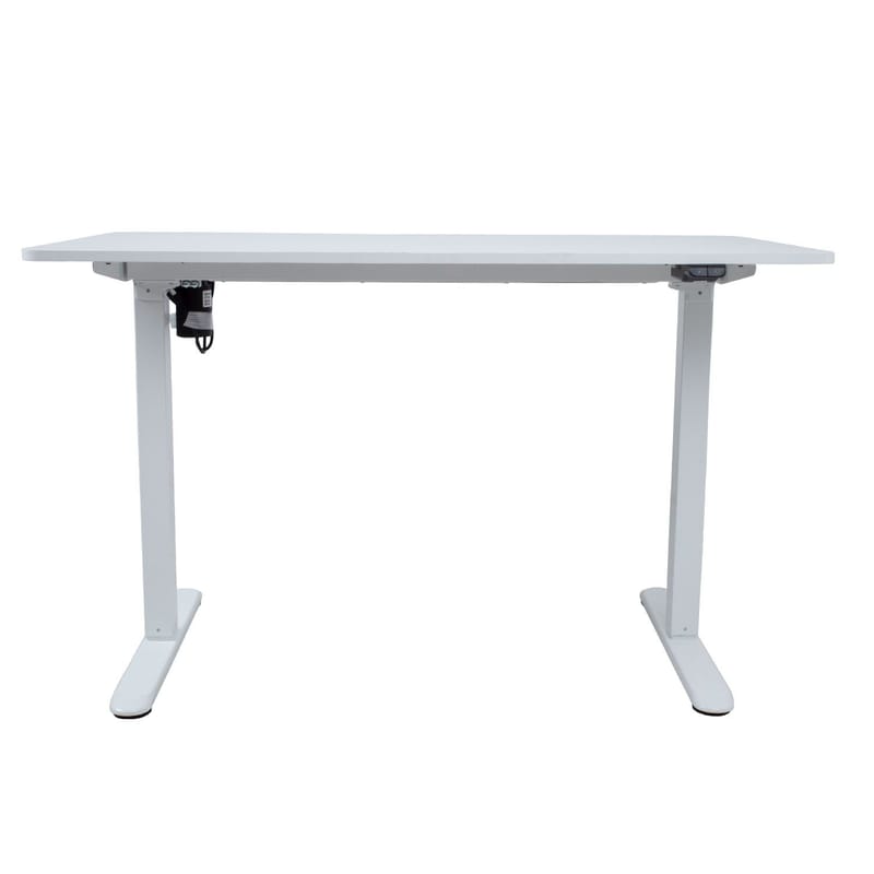 Skrivbord Ergo Light med 1 motor 120x60x73–118 cm - vit - Möbler - Bord & matgrupper - Kontorsbord - Skrivbord - Höj och sänkbart skrivbord