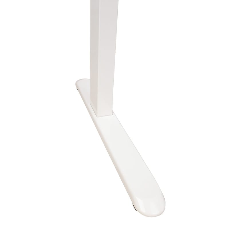 Skrivbord Ergo med 1 motor 120x60x72-121 cm - ek/vit - Möbler - Bord & matgrupper - Kontorsbord - Skrivbord - Höj och sänkbart skrivbord