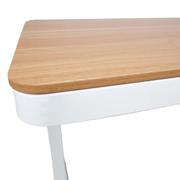 Skrivbord Ergo med 1 motor 120x60x72-121 cm - ek/vit - Möbler - Bord & matgrupper - Kontorsbord - Skrivbord - Höj och sänkbart skrivbord