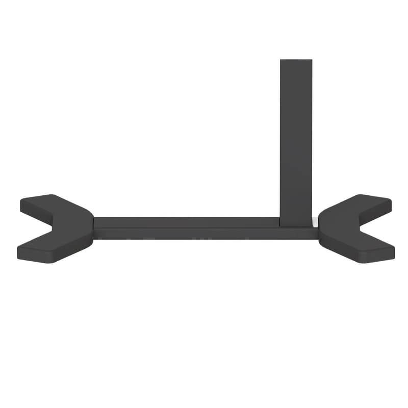 Skrivbord Ergo med ett ben 70x40x67,5-106 cm manuell - svart - Möbler - Bord & matgrupper - Kontorsbord - Skrivbord - Höj och sänkbart skrivbord