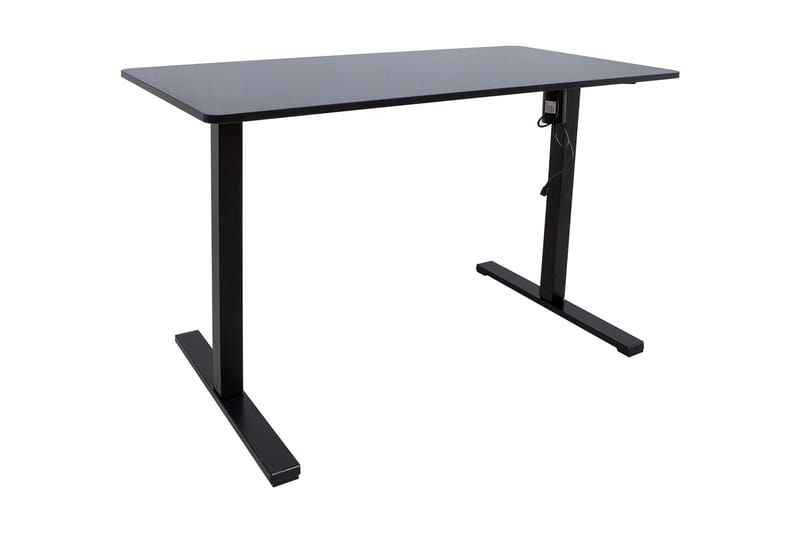 Skrivbord Ergo Optimal med motor 120x60 cm Svart - Möbler - Bord & matgrupper - Kontorsbord - Skrivbord