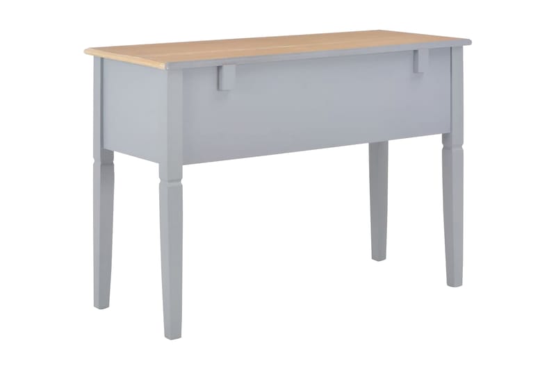 Skrivbord grå 109,5x45x77,5 cm trä - Grå - Möbler - Bord & matgrupper - Kontorsbord - Skrivbord