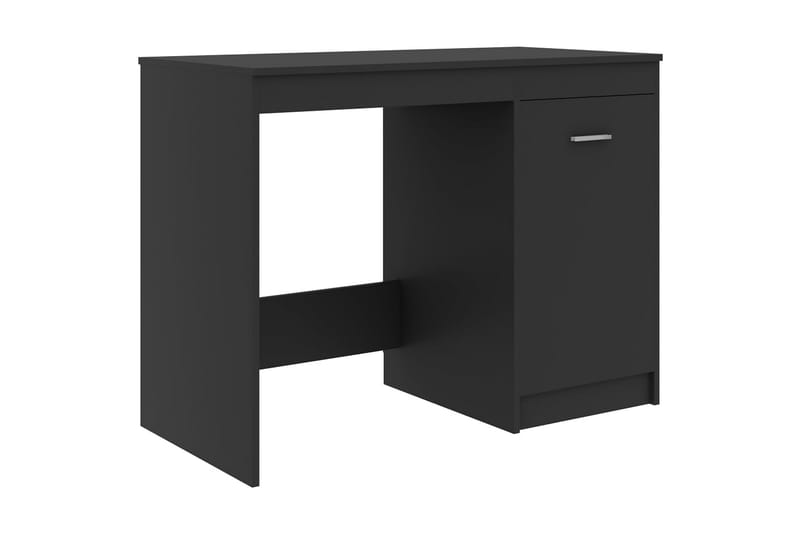 Skrivbord grå 140x50x76 cm spånskiva - Grå - Skrivbord