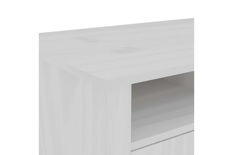 Skrivbord Hill Range vit 150x50x74 cm massiv furu - Vit - Möbler - Bord & matgrupper - Kontorsbord - Skrivbord