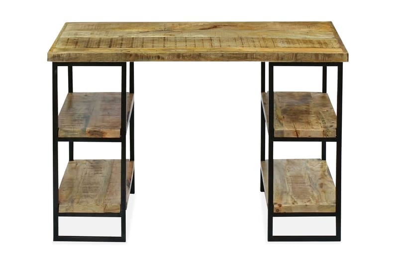 Skrivbord mangoträ 110x50x76 cm - Brun - Skrivbord
