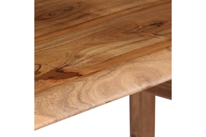 Skrivbord massivt akaciaträ 110x50x76 cm - Brun - Möbler - Bord & matgrupper - Kontorsbord - Skrivbord