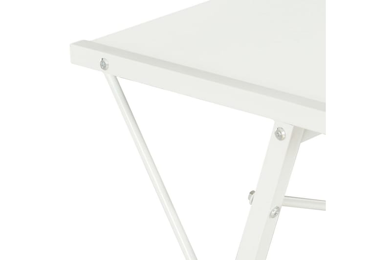 Skrivbord med hylla vit 116x50x93 cm - Vit - Skrivbord