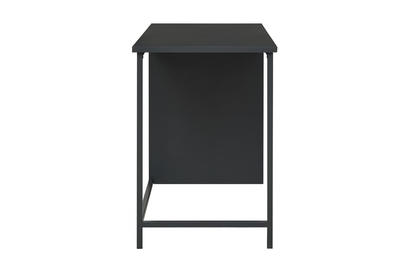 Skrivbord med lådor industriell antracit 105x52x75 cm stål - Antracit - Skrivbord