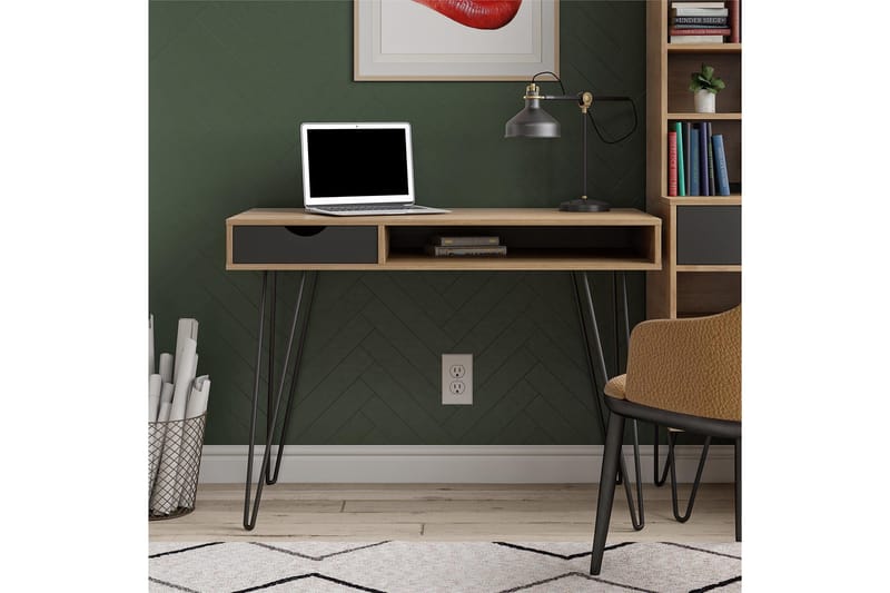 Skrivbord Novogratz Harmony 106 cm med Förvaring - Möbler - Bord & matgrupper - Kontorsbord - Skrivbord