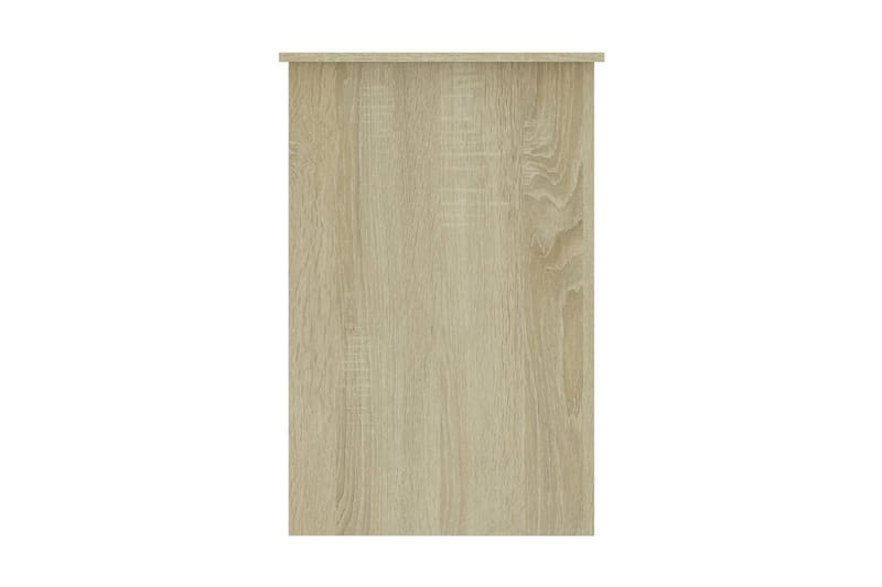 Skrivbord sonoma-ek 100x50x76 cm spånskiva - Brun - Möbler - Bord & matgrupper - Kontorsbord - Skrivbord