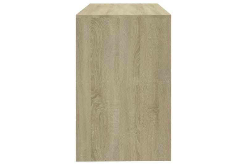 Skrivbord sonoma-ek 101x50x76,5 cm spånskiva - Beige - Möbler - Bord & matgrupper - Kontorsbord - Skrivbord