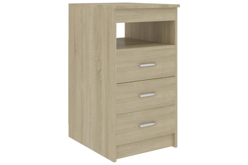 Skrivbord sonoma-ek 140x50x76 cm spånskiva - Brun - Möbler - Bord & matgrupper - Kontorsbord - Skrivbord