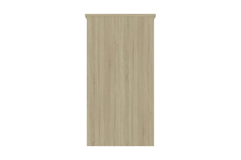 Skrivbord sonoma-ek 80x40x75 cm spånskiva - Brun - Möbler - Bord & matgrupper - Kontorsbord - Skrivbord