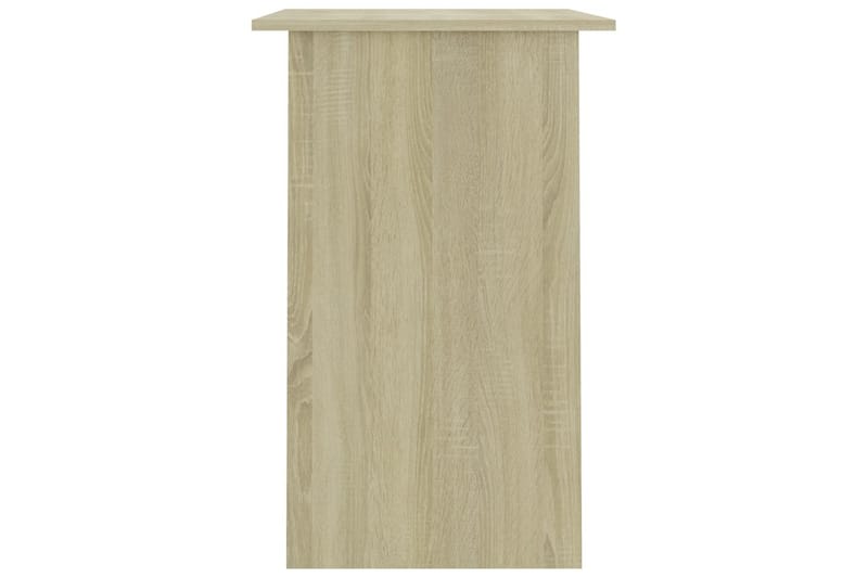 Skrivbord sonoma-ek 90x50x74 cm spånskiva - Brun - Möbler - Bord & matgrupper - Kontorsbord - Skrivbord