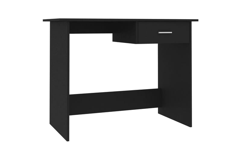 Skrivbord svart 100x50x76 cm spånskiva - Svart - Möbler - Bord & matgrupper - Kontorsbord - Skrivbord