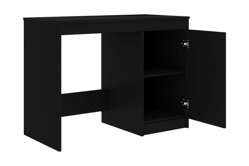 Skrivbord svart 100x50x76 cm spånskiva - Svart - Möbler - Bord & matgrupper - Kontorsbord - Skrivbord