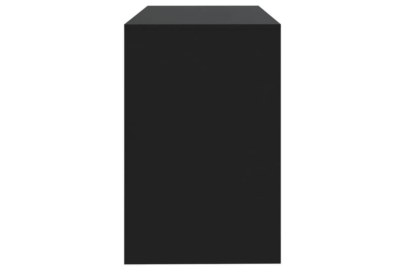 Skrivbord svart 101x50x76,5 cm spånskiva - Svart - Möbler - Bord & matgrupper - Kontorsbord - Skrivbord
